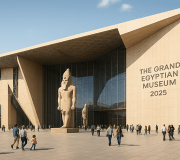 The Grand Egyptian Museum Location
