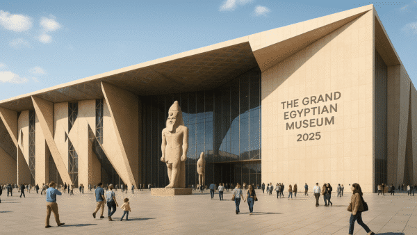 The Grand Egyptian Museum Location