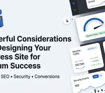 17 Powerful Considerations When Designing Your WordPress Site for Maximum Success