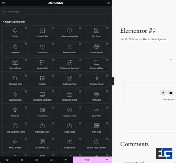 Happy Elementor Addons Pro