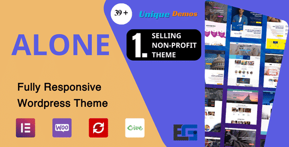Alone Charity Multipurpose Non profit Theme Image 2