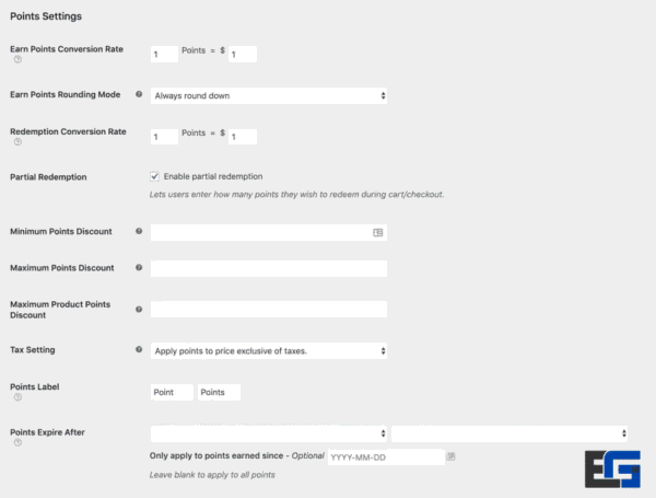 WooCommerce Points and Rewards