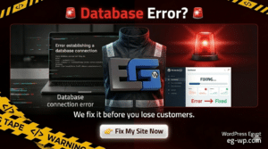 Top 5 Database Errors in WordPress thier causes