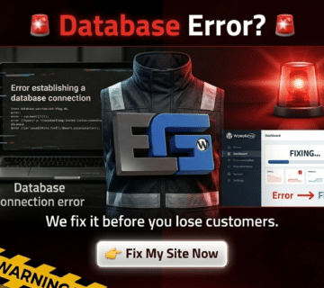 Top 5 Database Errors in WordPress thier causes