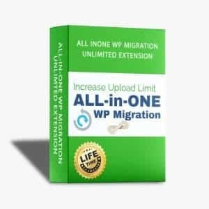 All in one wp migration unlimited extension