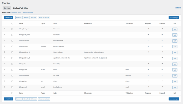 Cashier checkout billing field editor 600x342